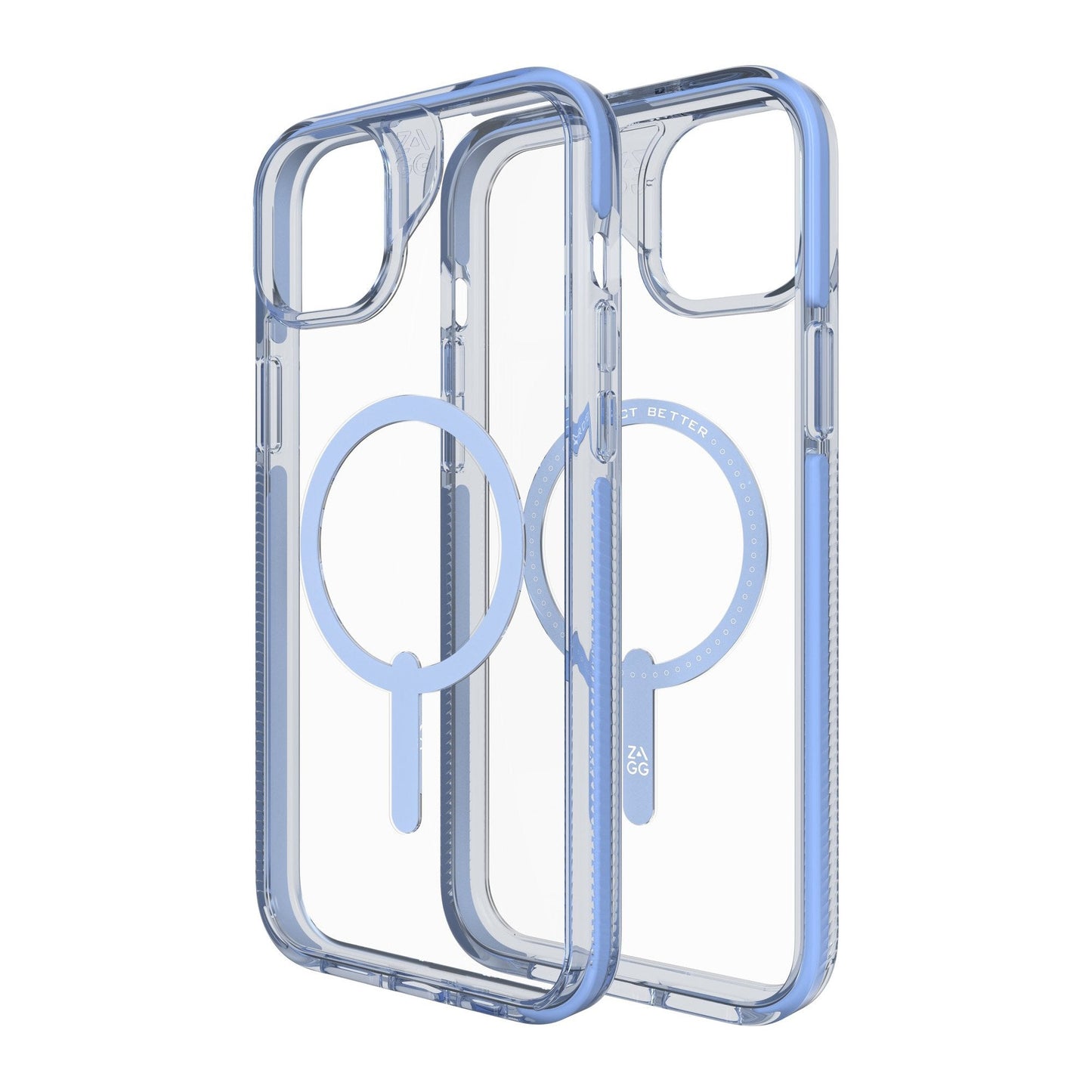 iPhone 15 Plus/14 Plus ZAGG/GEAR4 Graphene Santa Cruz Snap Case - Blue