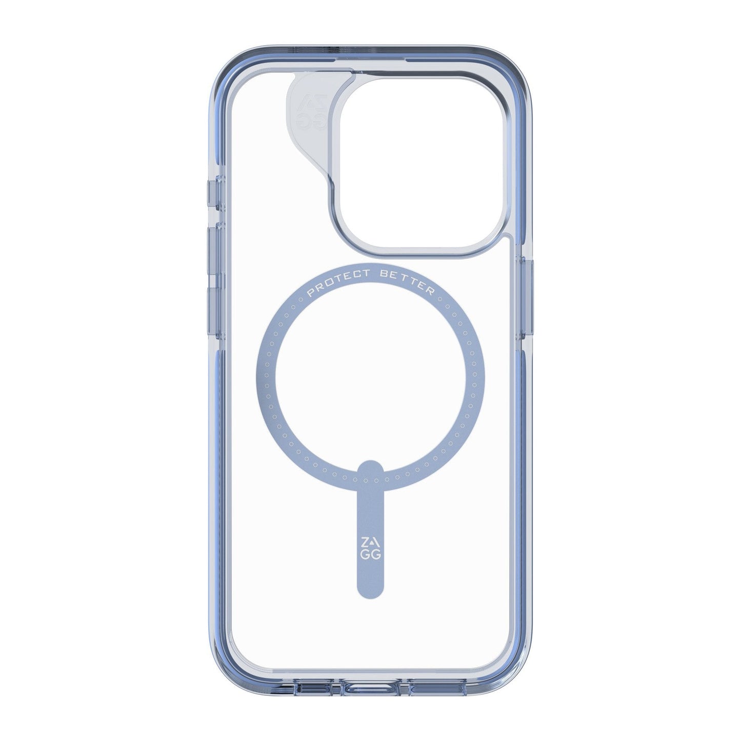 iPhone 15 Pro ZAGG/GEAR4 Graphene Santa Cruz Snap Case - Blue