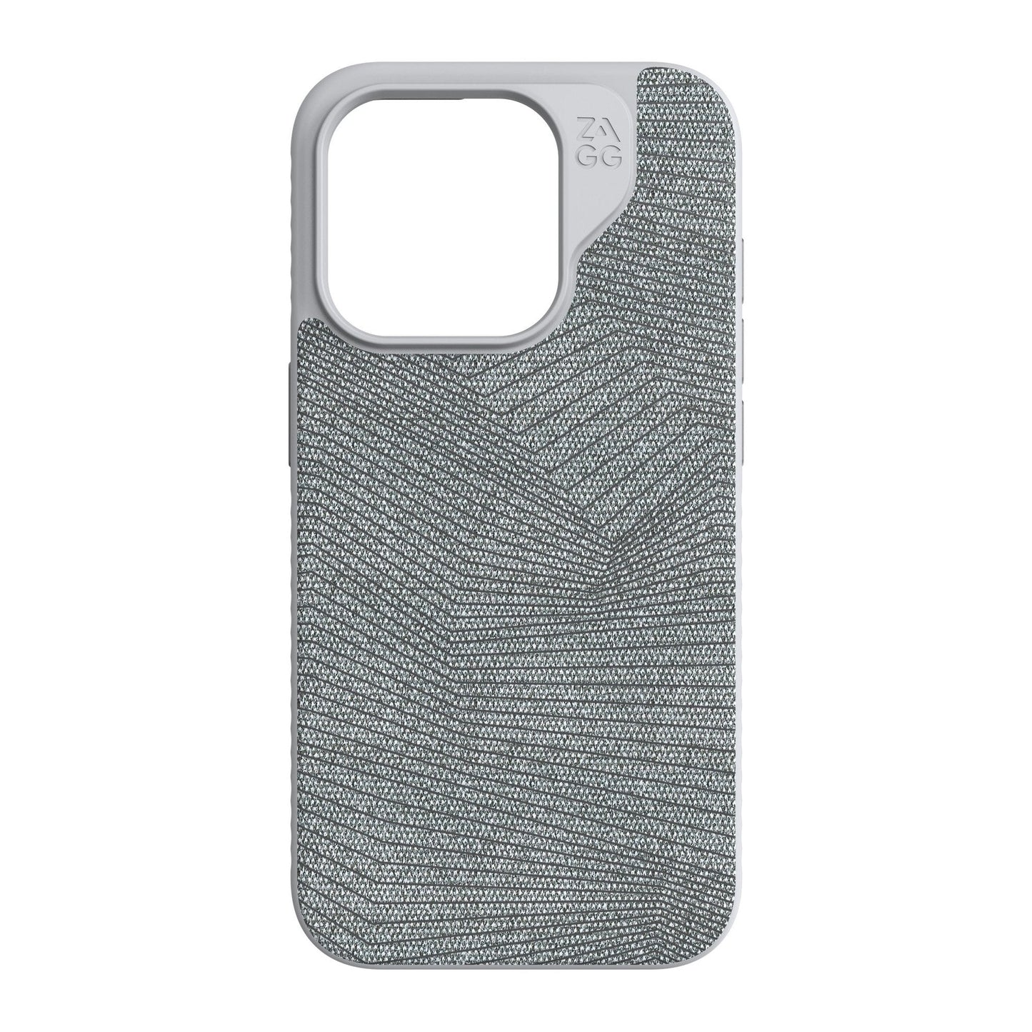iPhone 15 Pro ZAGG/GEAR4 Graphene London Snap Case - Grey Geo