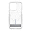 iPhone 15 Pro ZAGG/GEAR4 Graphene Crystal Palace Snap Kickstand Case - Clear
