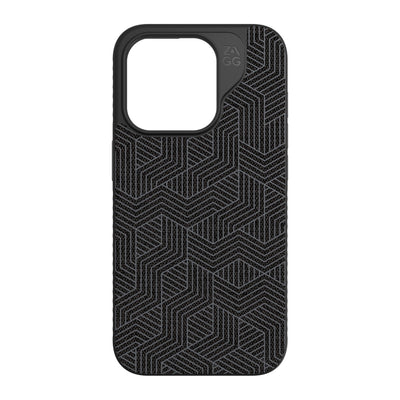 iPhone 15 Pro ZAGG/GEAR4 Graphene London Snap Case - Black Geo