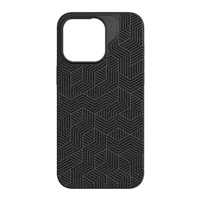 iPhone 15 Pro Max ZAGG/GEAR4 Graphene London Snap Case - Black Geo