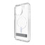 iPhone 15 Pro Max ZAGG/GEAR4 Graphene Crystal Palace Snap Kickstand Case - Clear