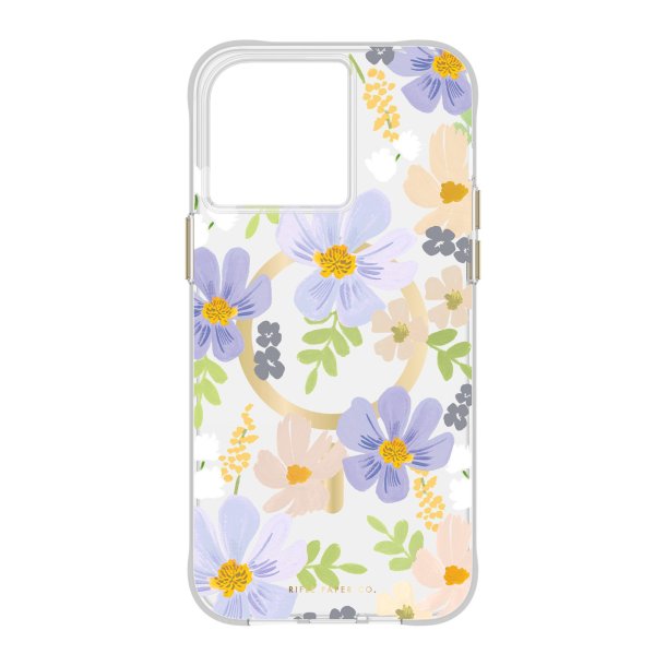 iPhone 15 Pro Max Rifle Paper MagSafe Case - Pastel Marguerite