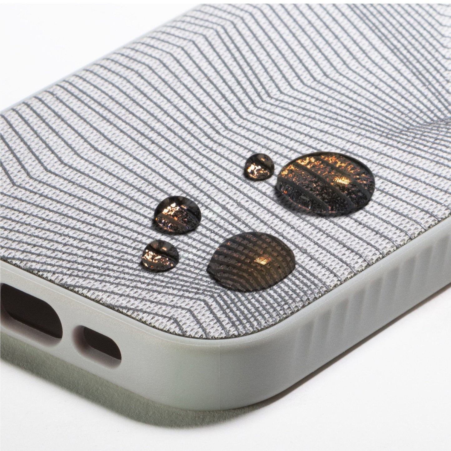 iPhone 15 Pro Max ZAGG/GEAR4 Graphene London Snap Case - Grey Geo