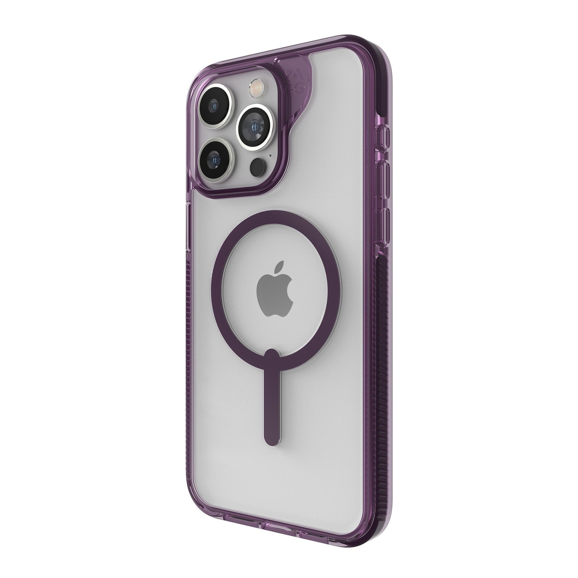 iPhone 15 Pro Max ZAGG/GEAR4 Graphene Santa Cruz Snap Case - Purple