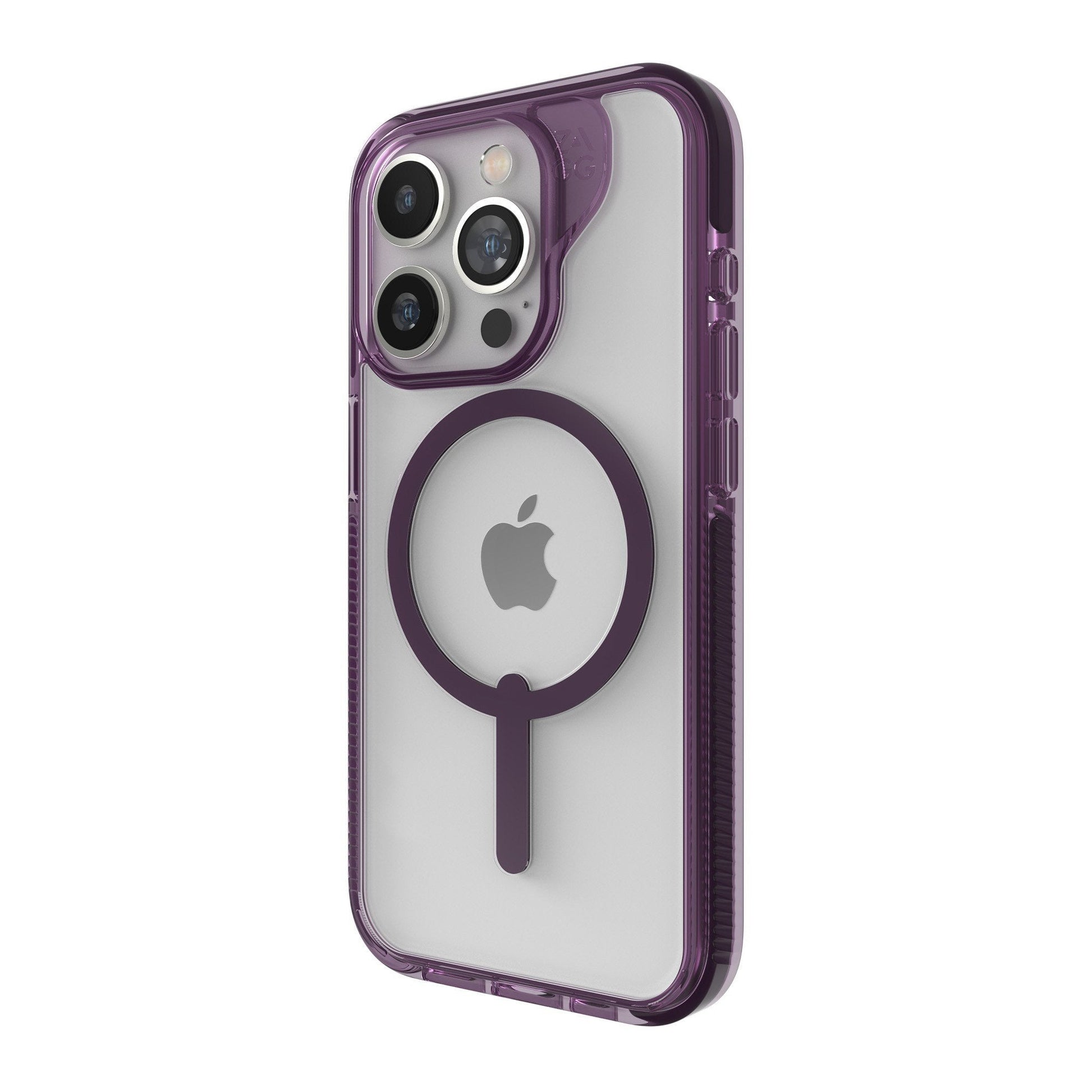 iPhone 15 Pro ZAGG/GEAR4 Graphene Santa Cruz Snap Case - Purple