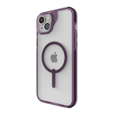 iPhone 15 Plus/14 Plus ZAGG/GEAR4 Graphene Santa Cruz Snap Case - Purple