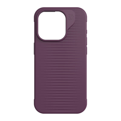 iPhone 15 Pro ZAGG/GEAR4 Graphene Luxe Snap Case - Plum