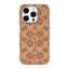 iPhone 15 Pro Max Coach Slim Wrap Signature C Case - Tan