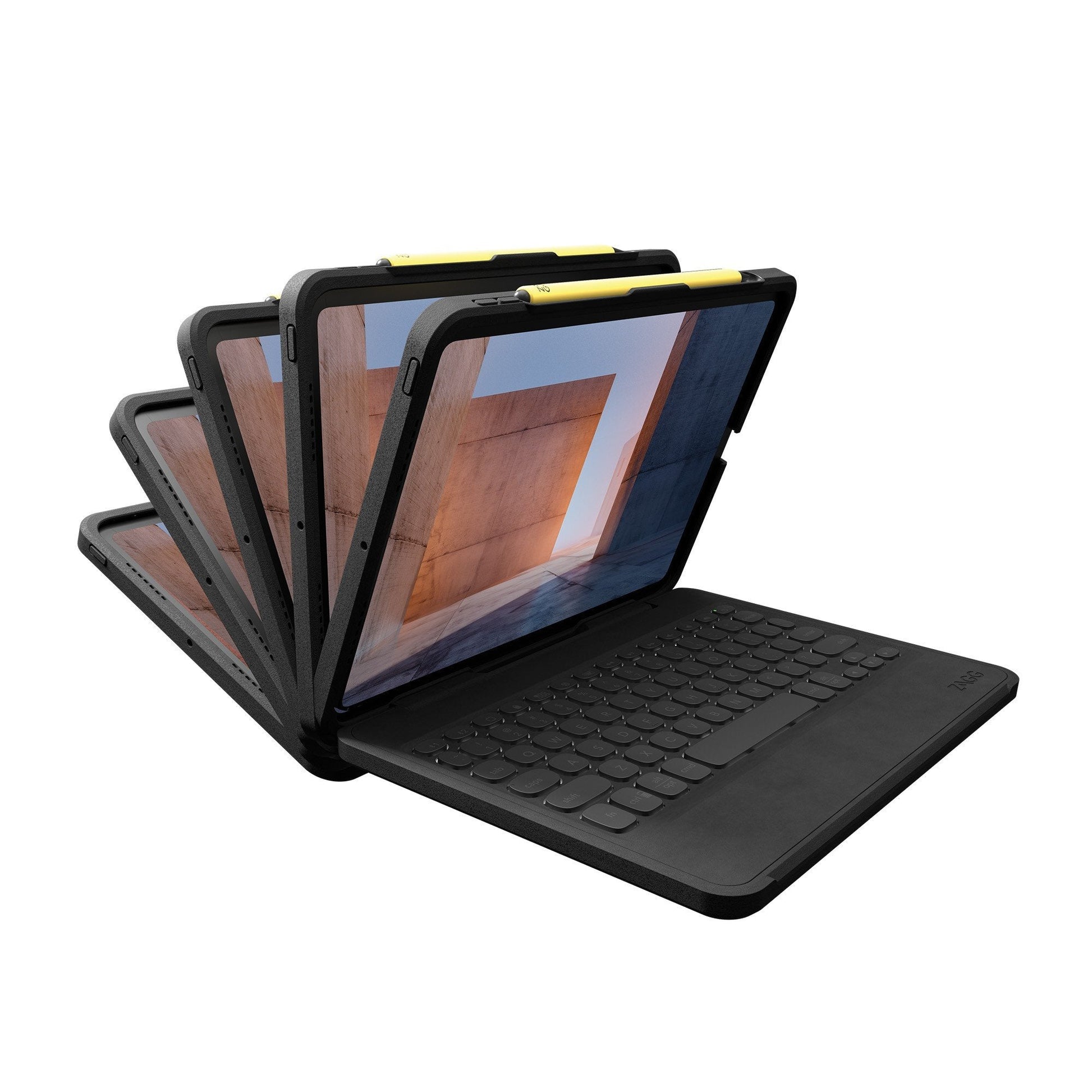 iPad Pro 11-in M4 ZAGG Pro Keys Rugged Keyboard - Black