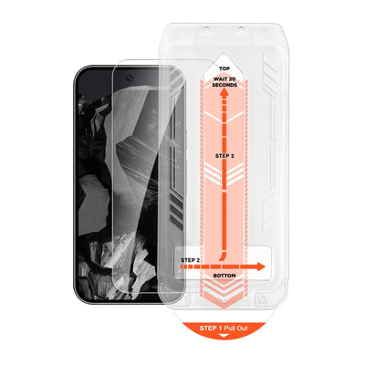 Google Pixel 9 Pro HyperGear Tempered Glass Screen Protector w/Installation Applicator Tray