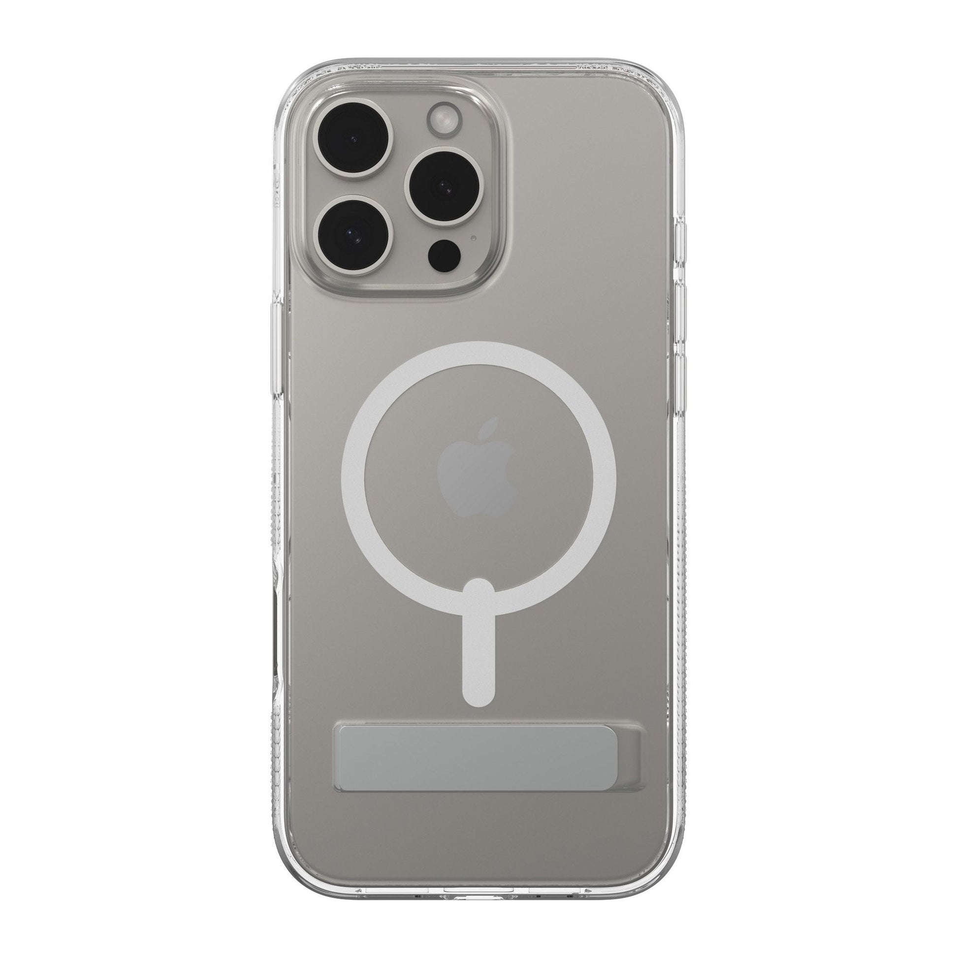 iPhone 16 Pro Max ZAGG Graphene Crystal Palace Snap Kickstand Case - Clear