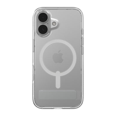 iPhone 16 ZAGG Graphene Crystal Palace Snap Kickstand Case - Clear