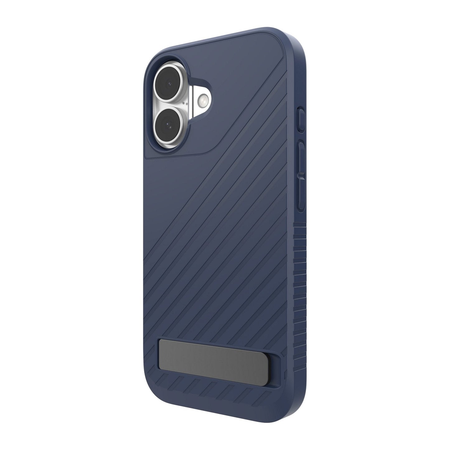 iPhone 16 ZAGG Graphene Denali Snap Kickstand Case - Navy