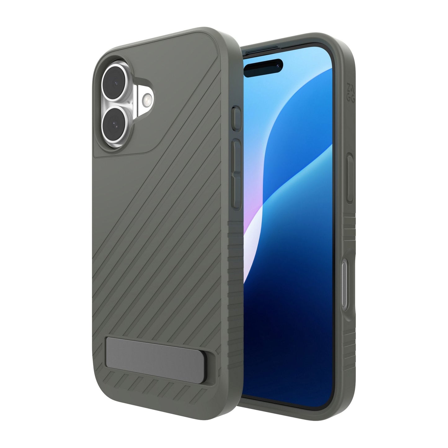 iPhone 16 ZAGG Graphene Denali Snap Kickstand Case - Thyme