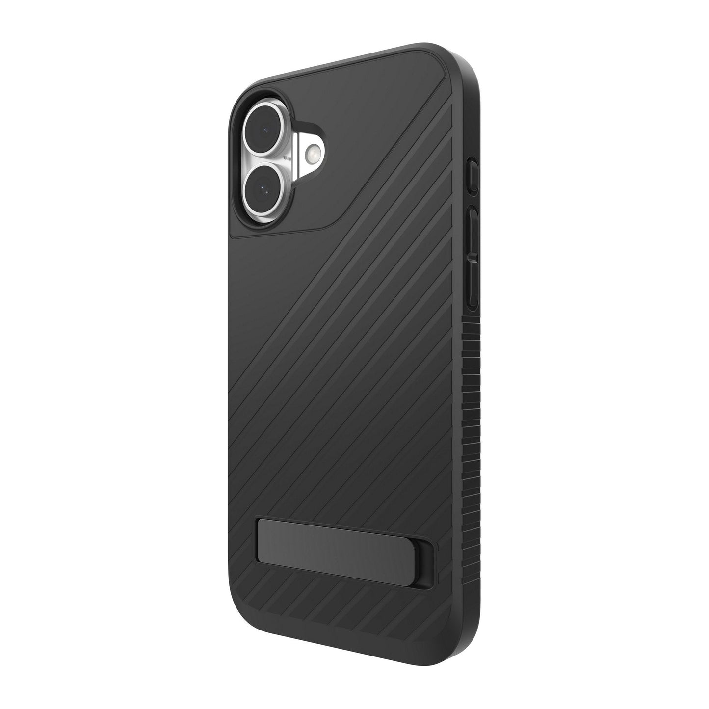 iPhone 16 Plus ZAGG Graphene Denali Snap Kickstand Case - Black
