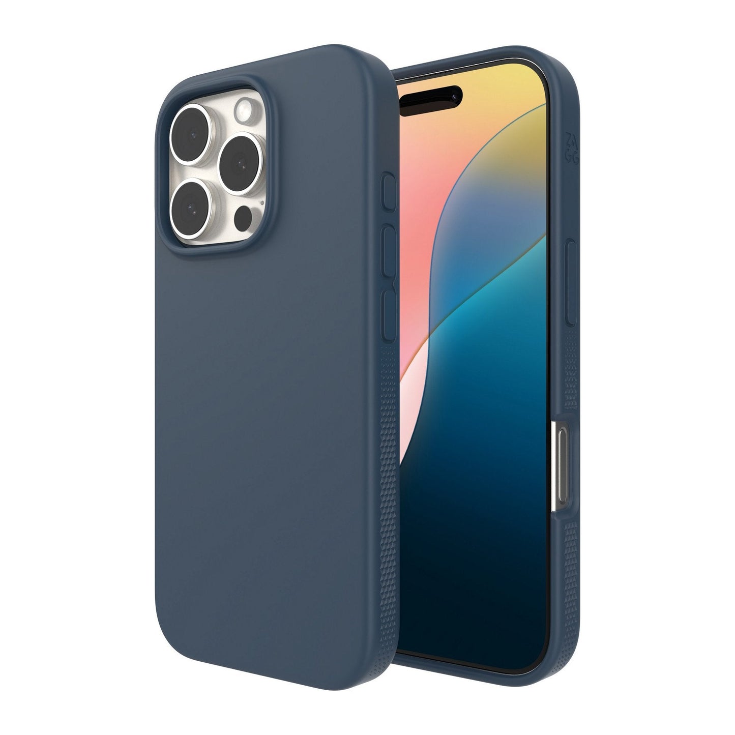 iPhone 16 Pro ZAGG Graphene Manhattan Snap Case - Navy
