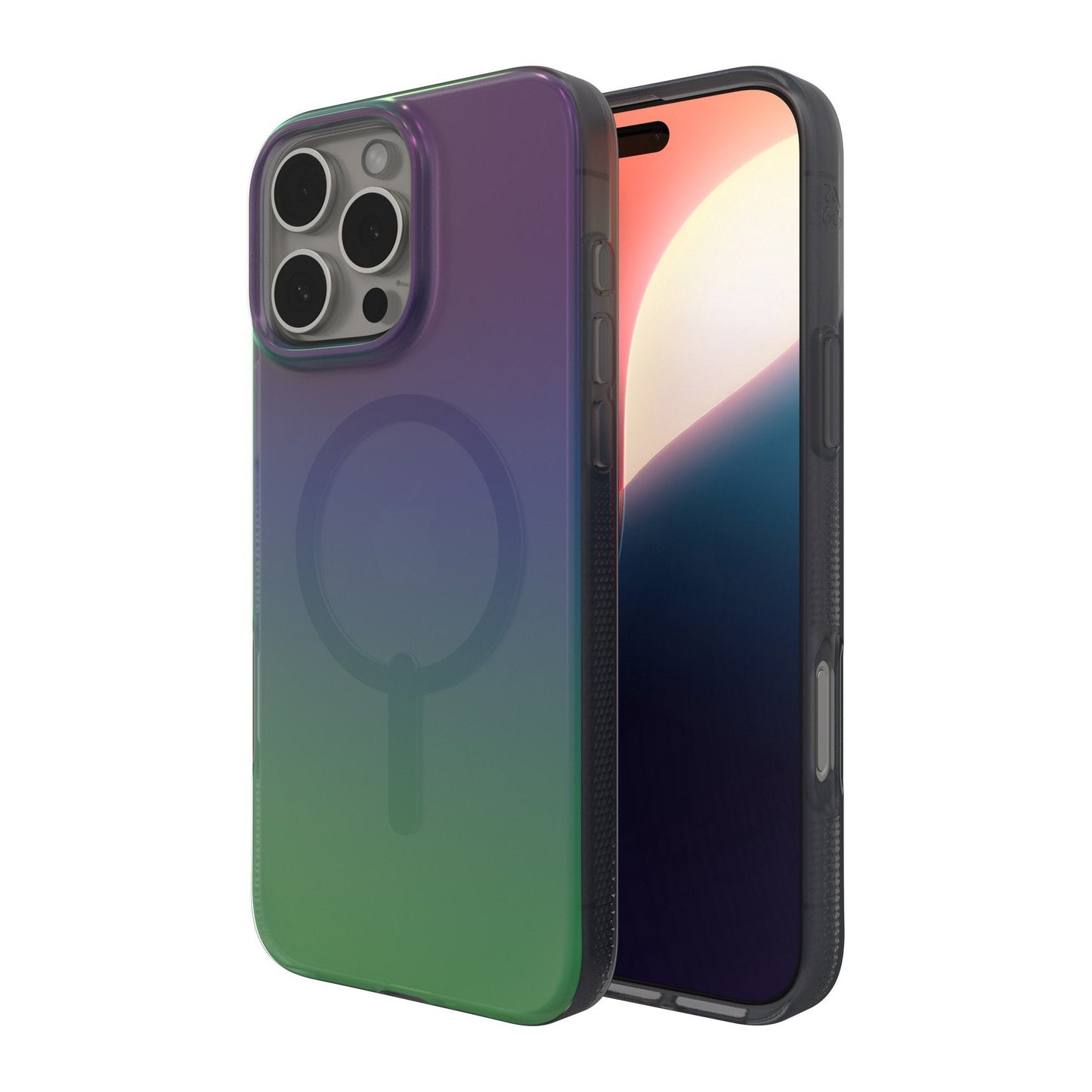iPhone 16 Pro Max ZAGG Graphene Milan Snap Case - Raven Feather