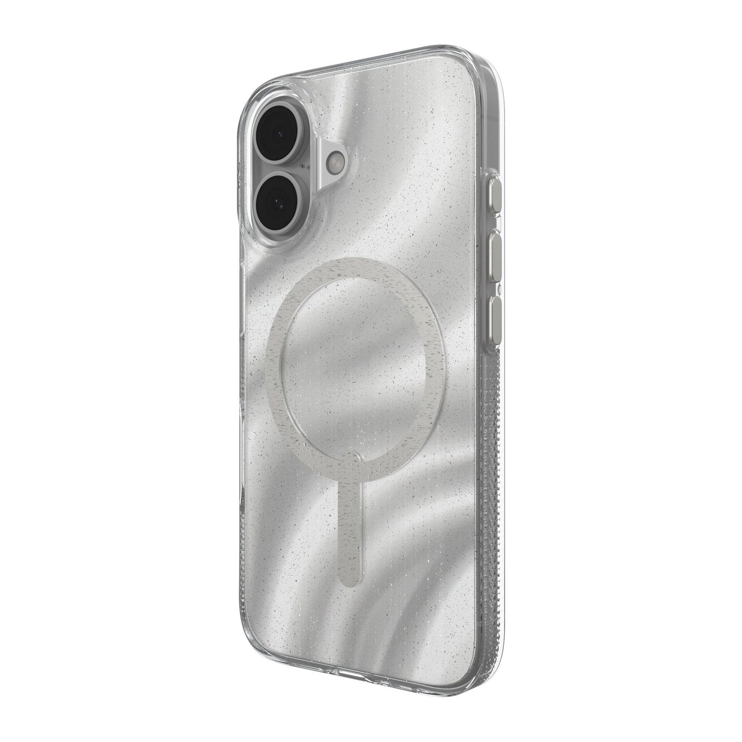 iPhone 16 ZAGG Graphene Milan Snap Case - Swirl Glitter