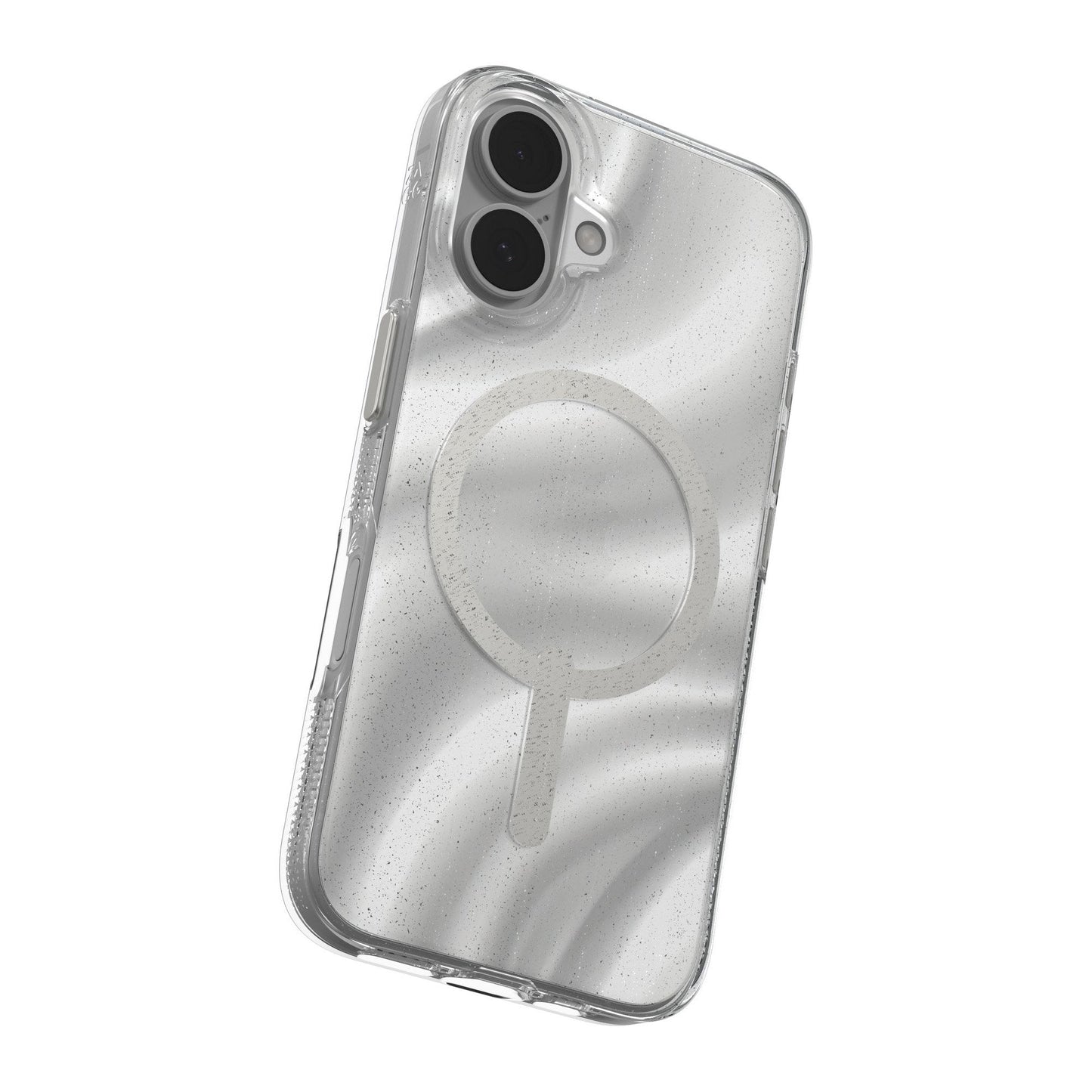 iPhone 16 ZAGG Graphene Milan Snap Case - Swirl Glitter