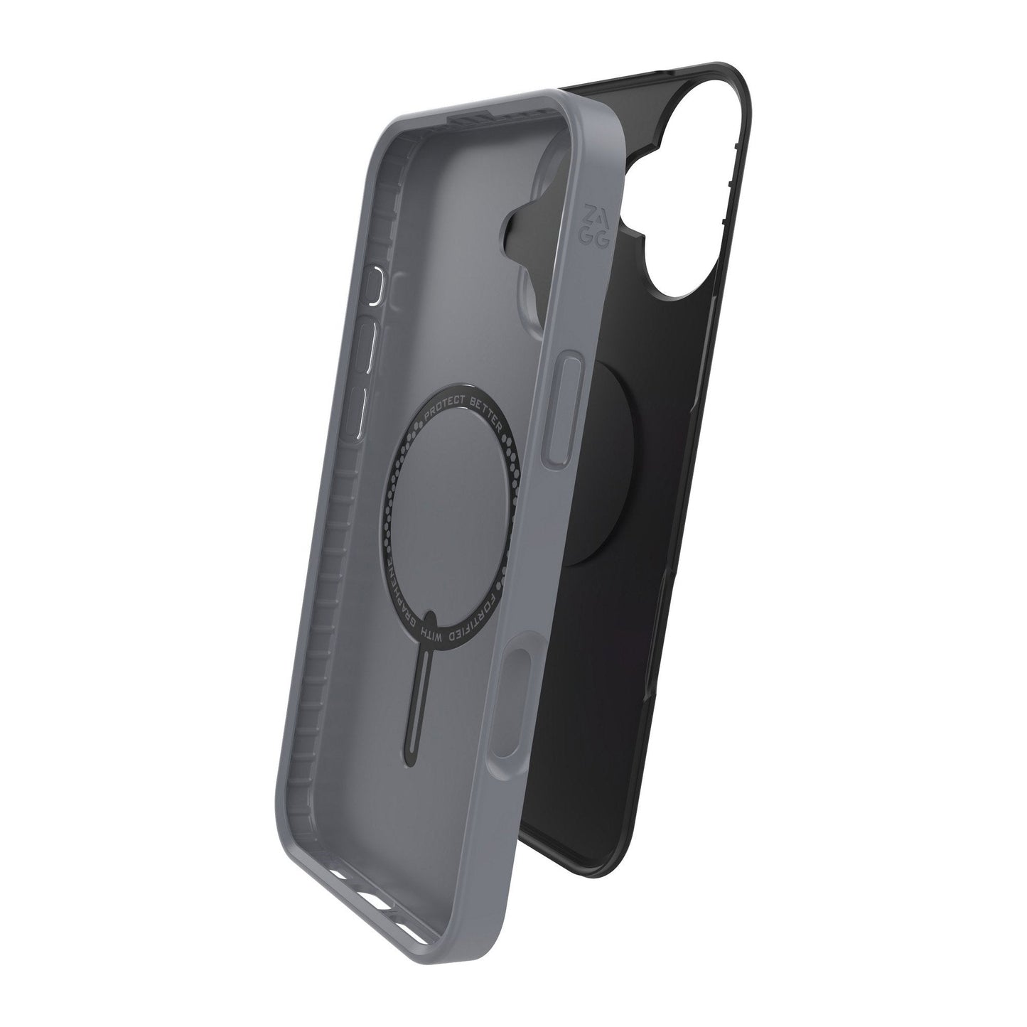 iPhone 16 Plus ZAGG Graphene SoHo Snap Case - Black