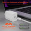 Hypergear 45W PD SpeedBoost Single Port USB-C wall Charger - White