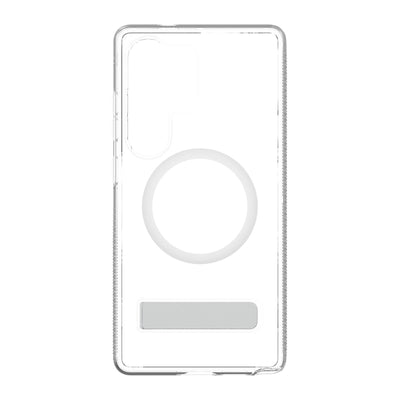 Samsung Galaxy S25 Ultra ZAGG Graphene Crystal Palace Snap Kickstand Case - Clear