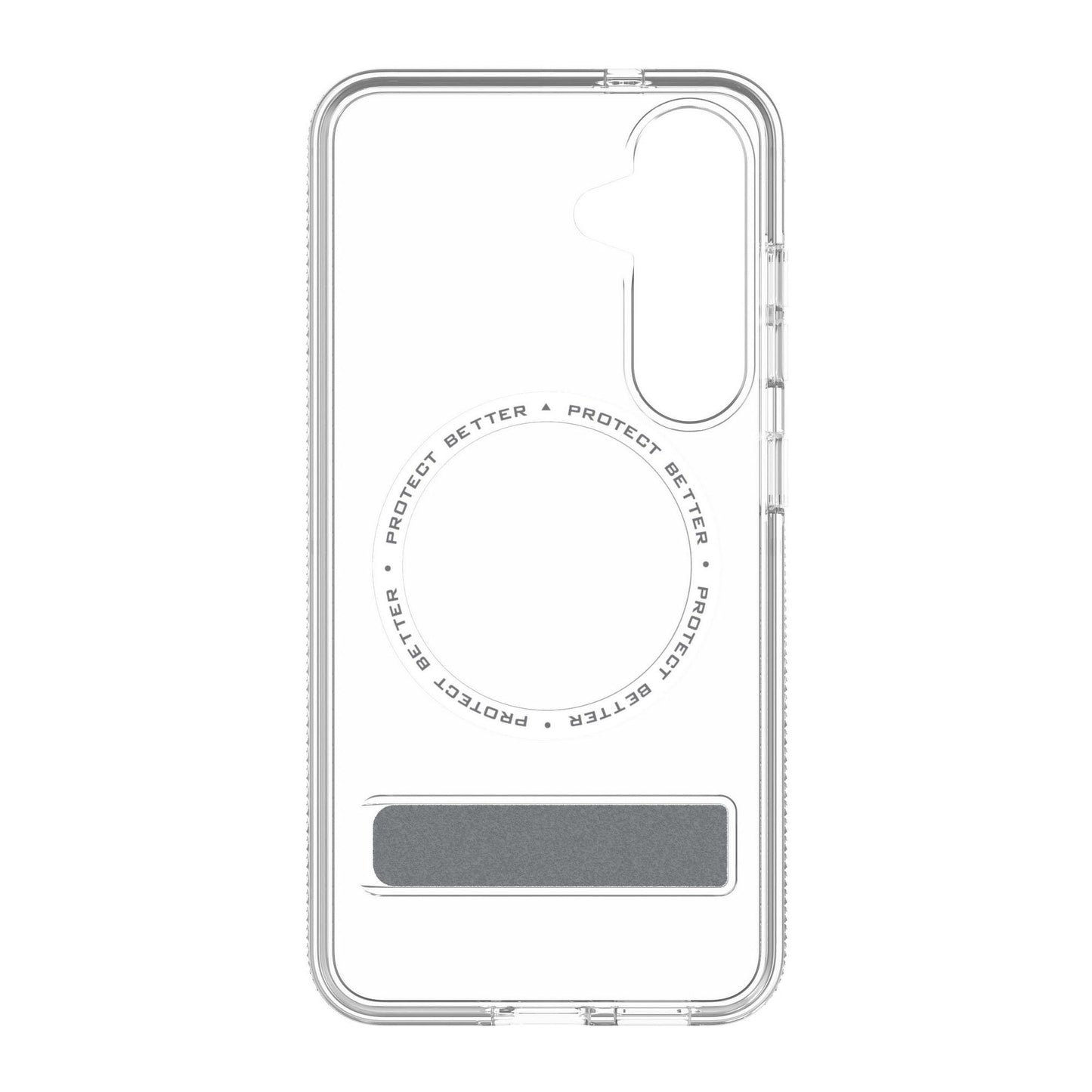 Samsung Galaxy S25 ZAGG Graphene Crystal Palace Snap Kickstand Case - Clear