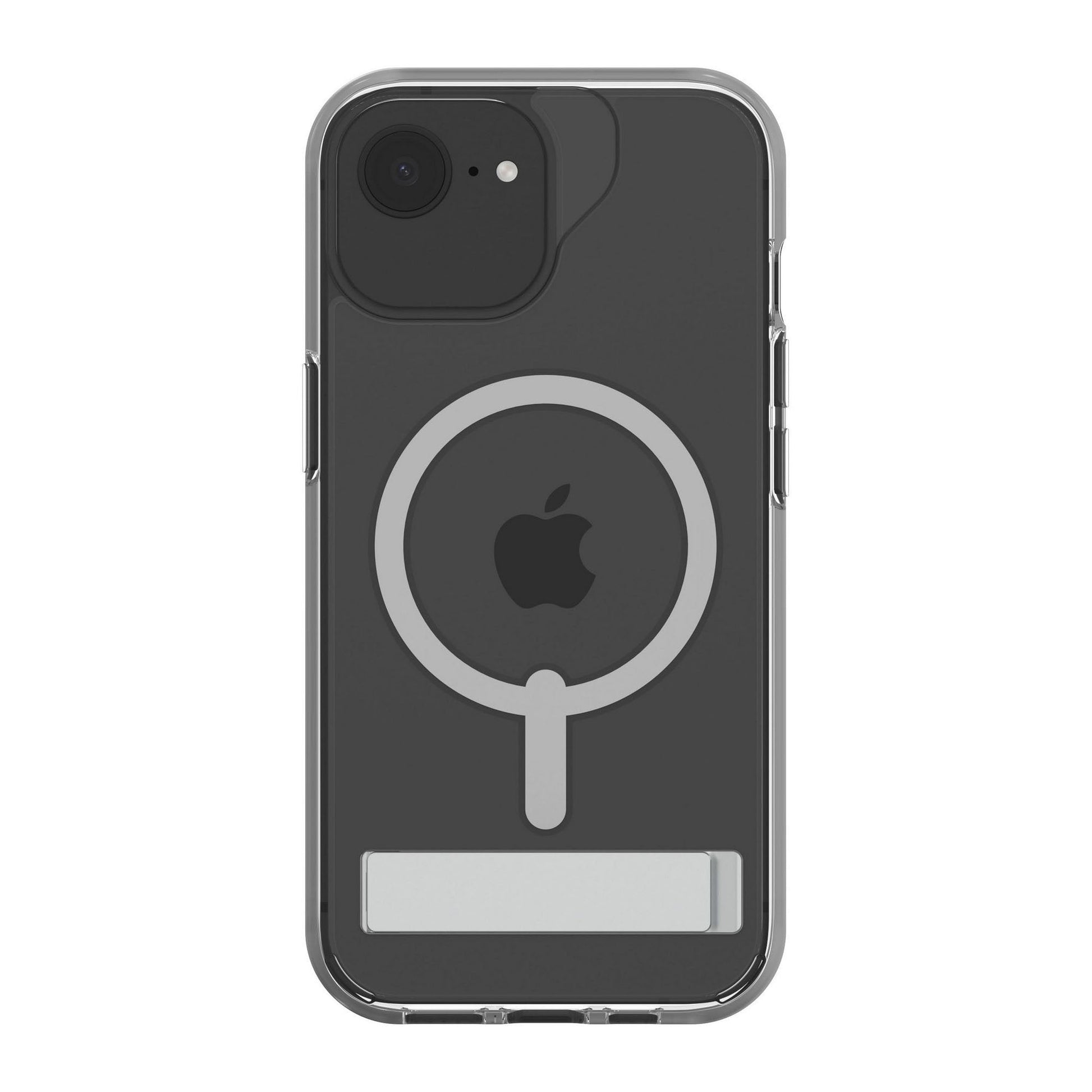 iPhone 16e/15/14/13 ZAGG Graphene Crystal Palace Snap Kickstand Case - Clear