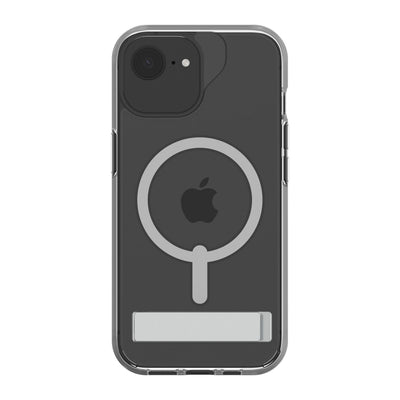 iPhone 16e/15/14/13 ZAGG Graphene Crystal Palace Snap Kickstand Case - Clear