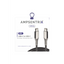 6 ft USB Type C To USB Type C Cable (AmpSentrix) (Infinity) (Silver)